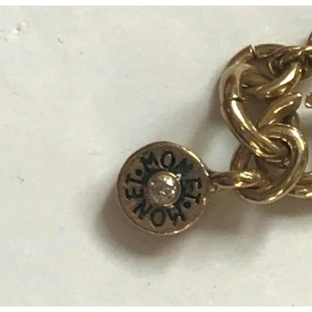 Monet necklace gold